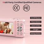 Vintage-Style Digital Camera with Modern Features