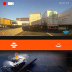 Rexing - R4 4 Channel Dash Cam with All Around 1080p Resolution, Wi-Fi, and GPS - Black  (Refurbished)