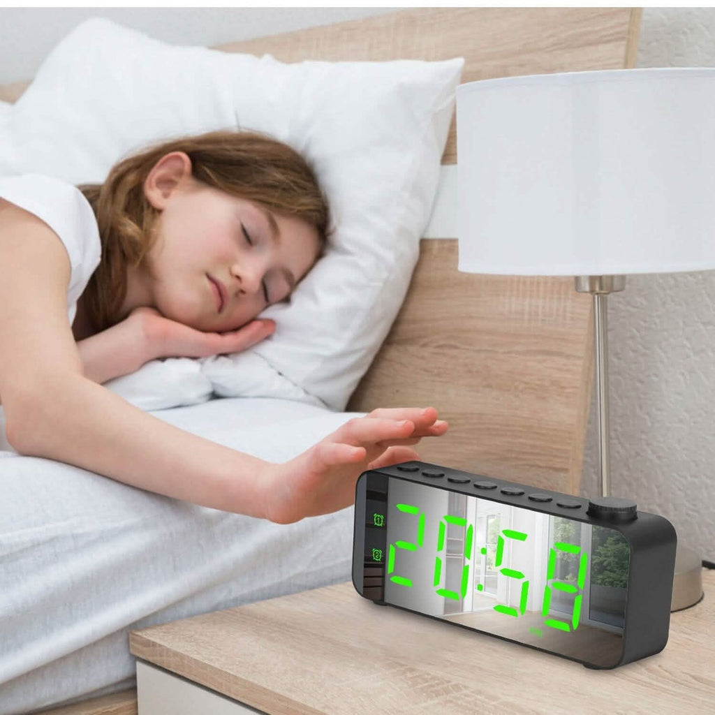 RGB Color LED Digital Alarm Clock