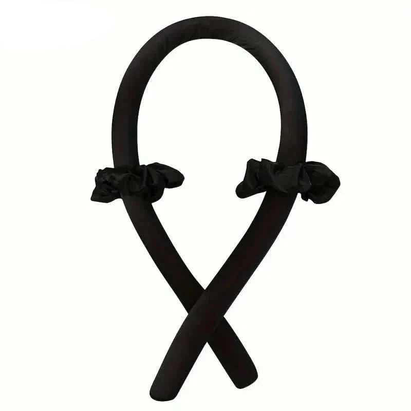 Ribbon Curling Rod Hair Roller Curls With Hair Ties Lazy Natural Soft Wave