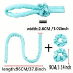 Ribbon Curling Rod Hair Roller Curls With Hair Ties Lazy Natural Soft Wave