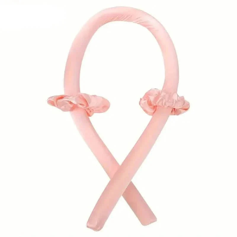Ribbon Curling Rod Hair Roller Curls With Hair Ties Lazy Natural Soft Wave