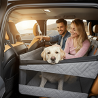 RIDEGUARD PET SEAT – Waterproof Dog Mat with Memory Foam for the Car