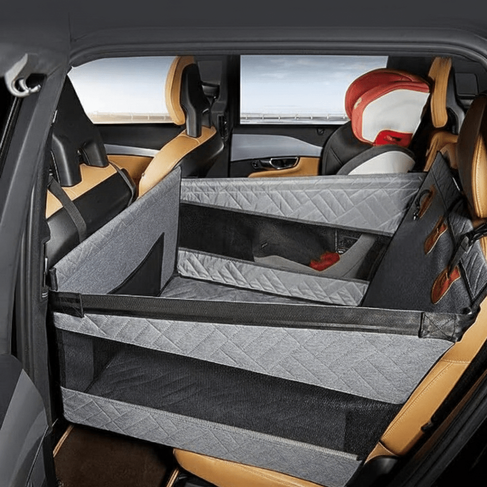 RIDEGUARD PET SEAT – Waterproof Dog Mat with Memory Foam for the Car