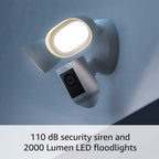 Ring Floodlight Cam Wired Pro with Bird’s Eye View and 3D Motion Detection (Refurbished)