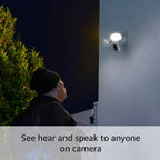 Ring Floodlight Cam Wired Pro with Bird’s Eye View and 3D Motion Detection (Refurbished)