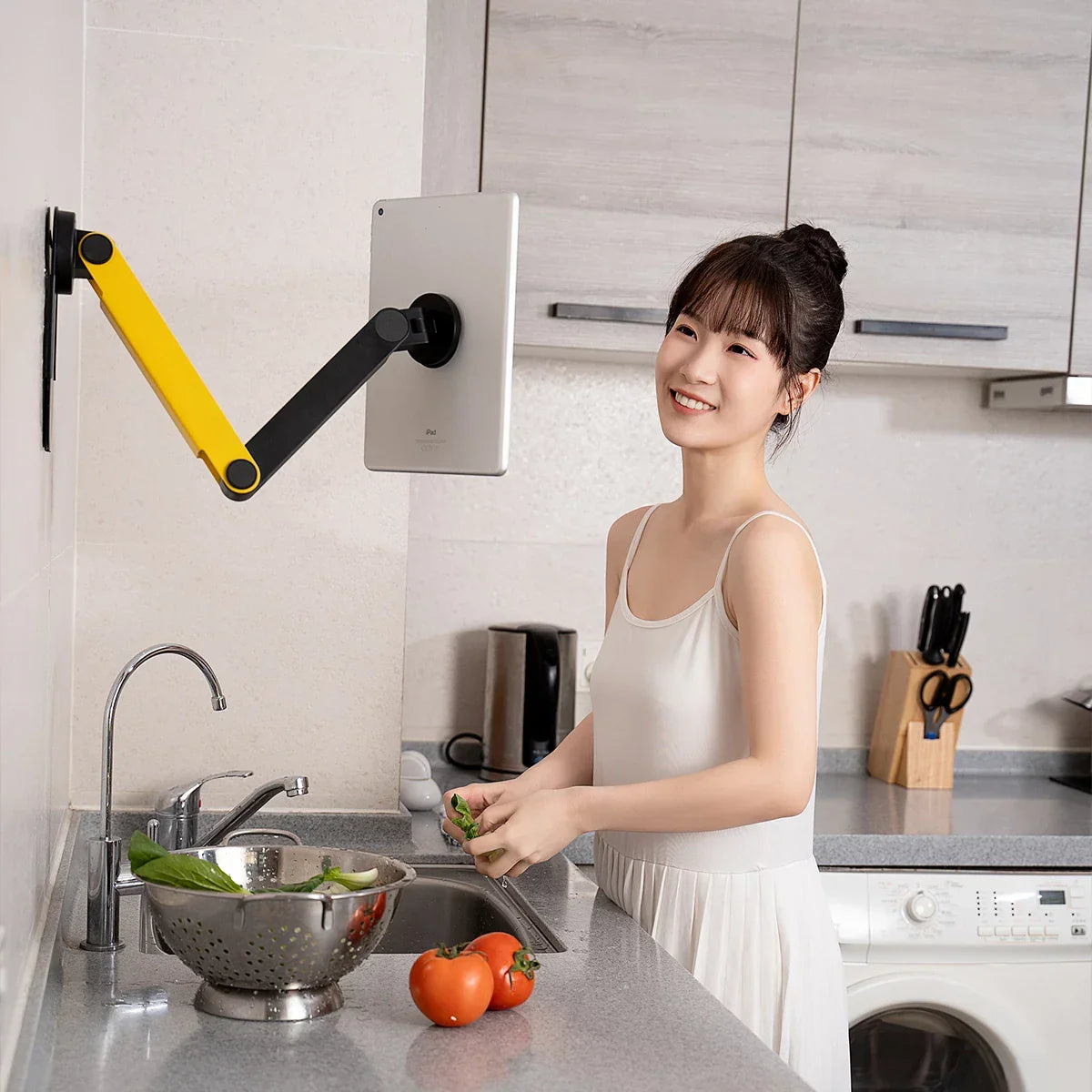 Wall-Mount Adjustable Magnetic Phone & Tablet Holder