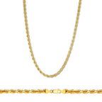 Rope Chain in Yellow Gold - 3mm
