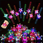 6-Pack: Rotary Gyro Watch Bracelet Toy for Kids