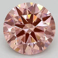 Round 3.25 ct Fancy Intense Pink VS1 IGI Certified Lab Grown HPHT Diamond Round