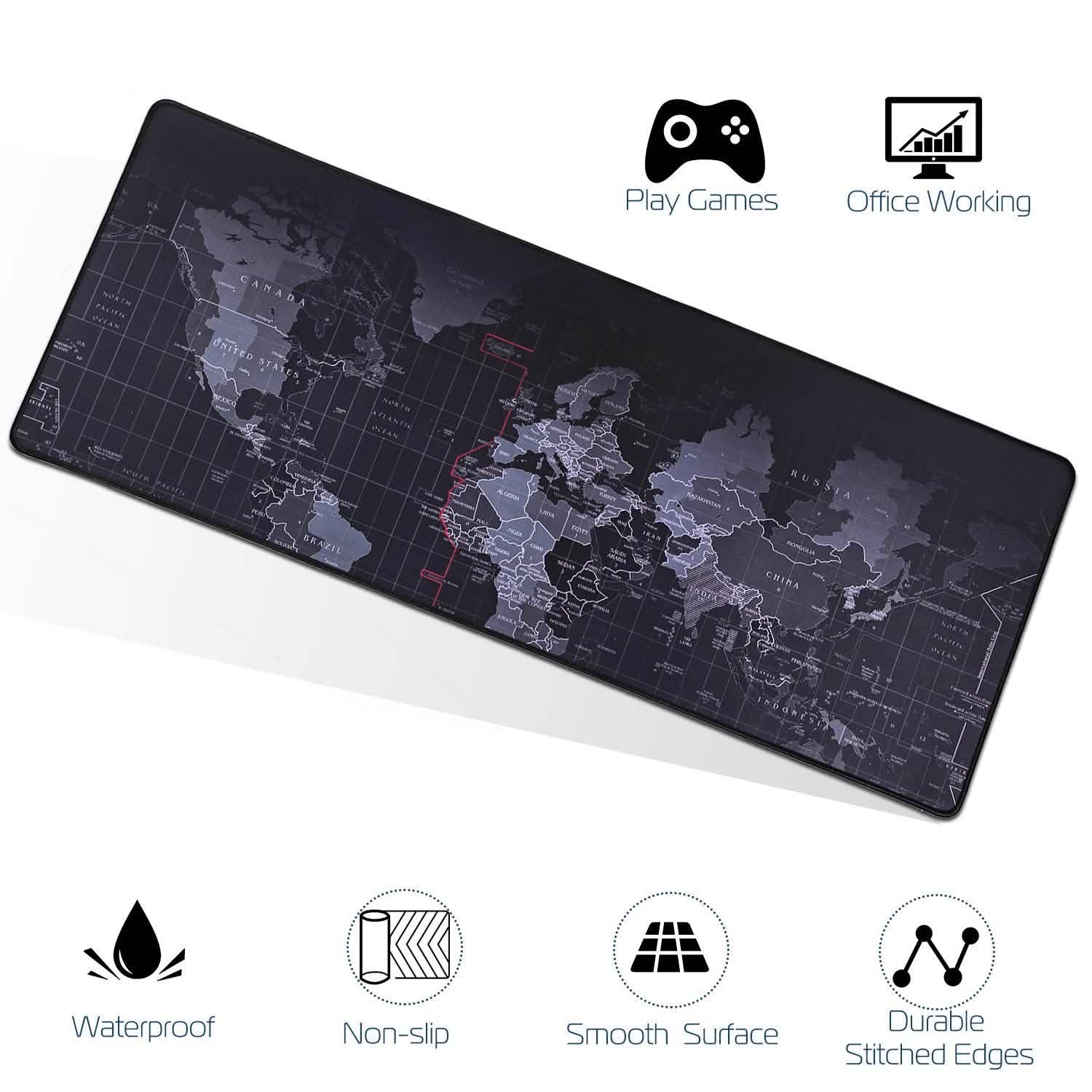 Rubber Base Large Gaming Mousepad