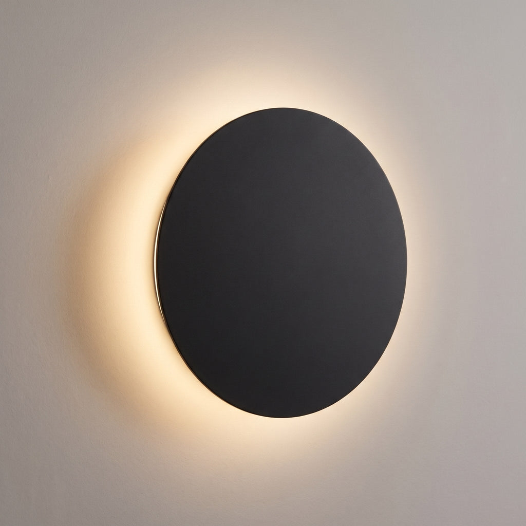 Round LED Wall Light – Minimalist Backlight