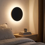 Round LED Wall Light – Minimalist Backlight