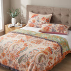 Bohemian Floral Pillow Covers | 2-Pc Set