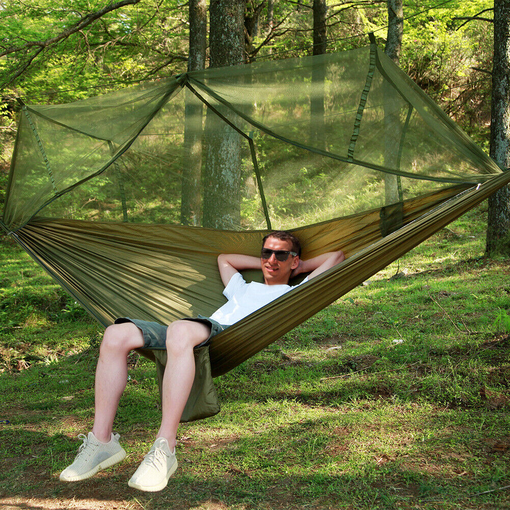 Two-Person Camping Hammock with Tent