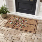 Bibb Home Coir Outdoor Printed Door Mat