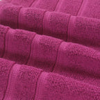 12-Piece Set: Bibb Home Zero Twist Egyptian Cotton Towel Set