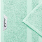 12-Piece Set: Bibb Home Zero Twist Egyptian Cotton Towel Set