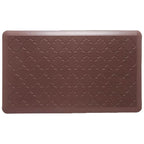 Bibb Home Trellis Embossed Anti Fatigue Foam Kitchen Mat