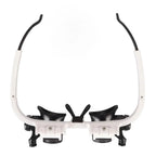 2-LED Head-Mounted Magnifier Glasses – 8x/15x/23x with Repair Light