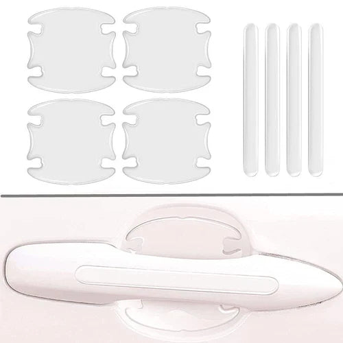 Car Door Handle Protective Film, Transparent Waterproof Car Door Handle Protector