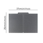 Silicone Dish Drying Mat with Drain Design