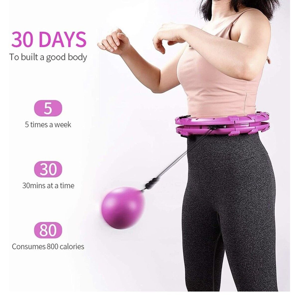 Smart Hula Exercise Hoop