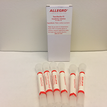 Saccharin Fit Test Kit Replacement Sensitivity Solution