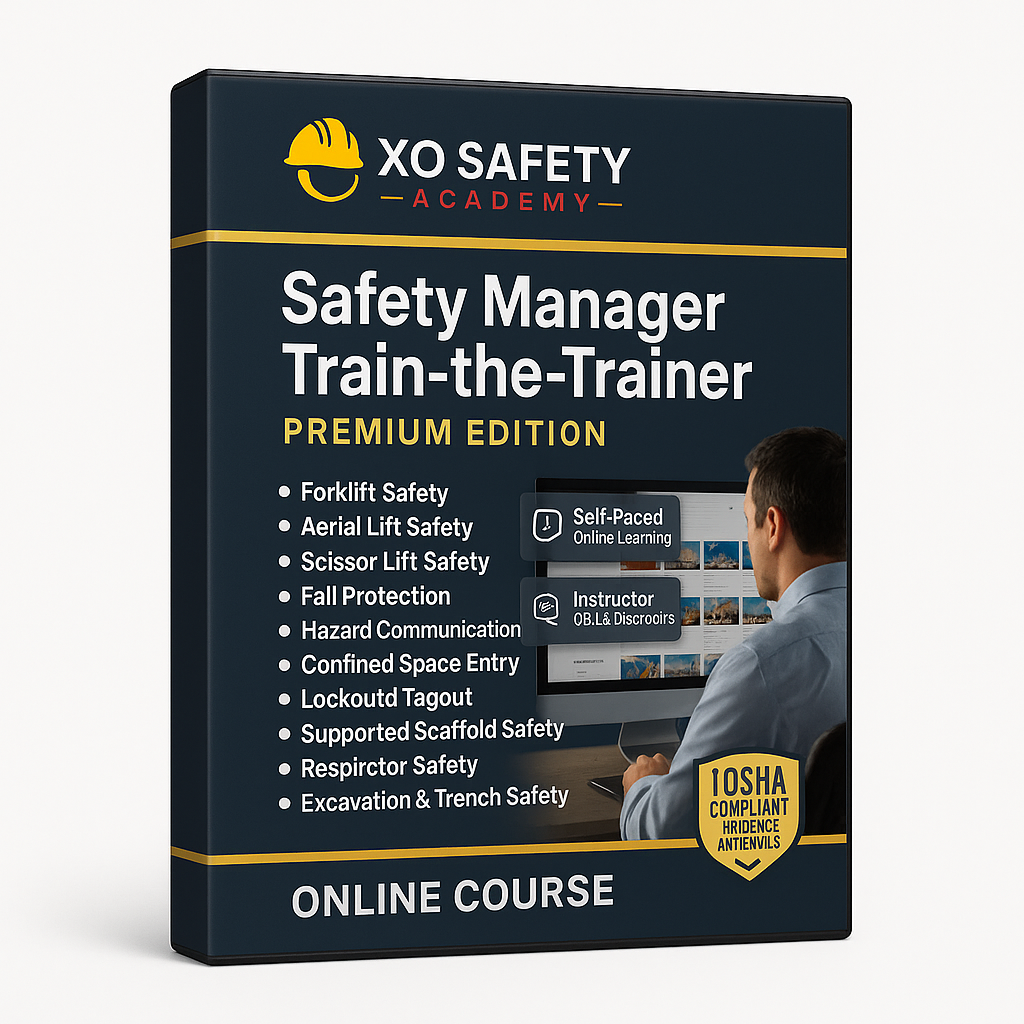 Safety Manager Train The Trainer Value Pack