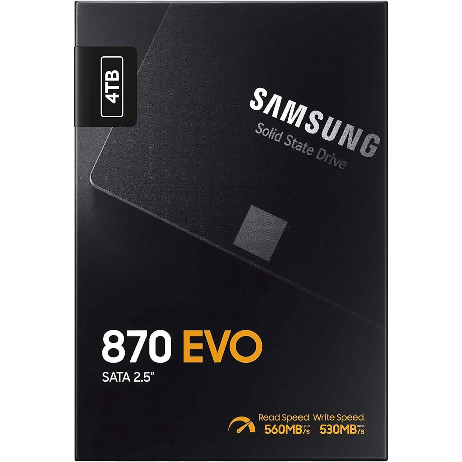 Samsung 870 EVO 4TB 2.5 Inch SATA III Internal SSD (MZ-77E4T0B/AM)  (Refurbished)