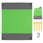 Sand Proof Picnic Blanket with 4 Anchors