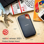 SanDisk 1TB Extreme Portable SSD  (Refurbished)