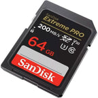 SanDisk 64GB Extreme PRO UHS-I SDXC Memory Card (Refurbished)