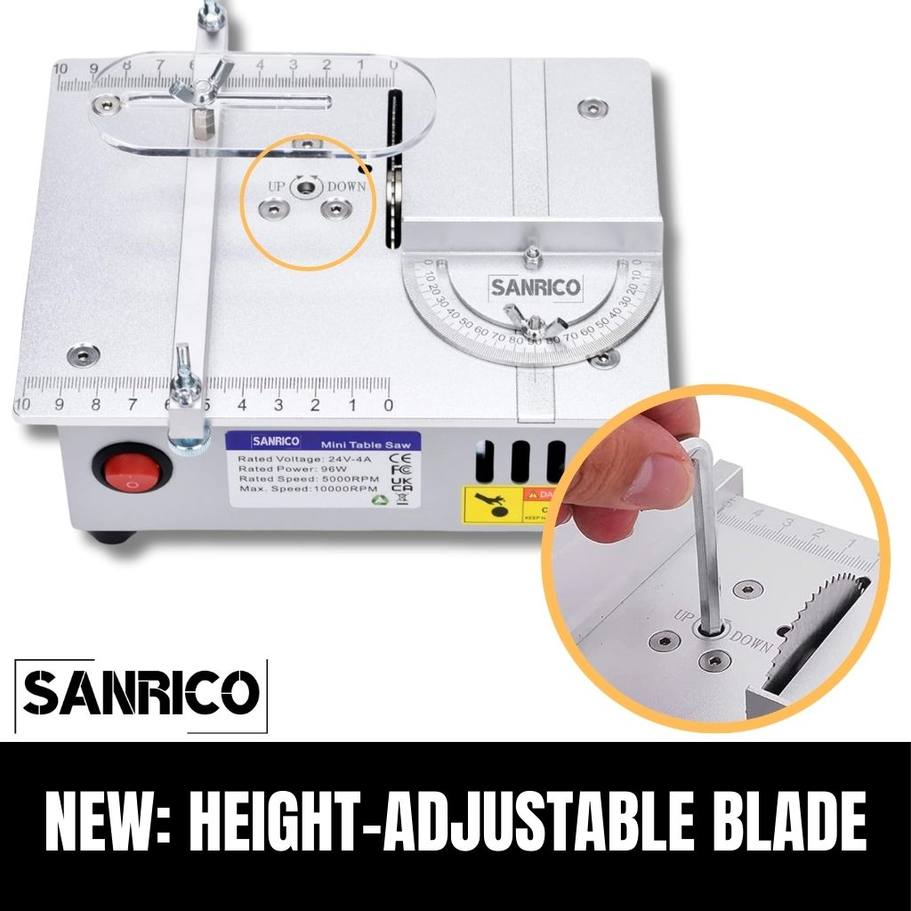 SANRICO Compact Table Saw for Crafting & DIY
