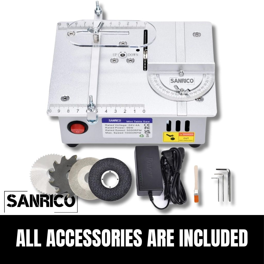 SANRICO Compact Table Saw for Crafting & DIY