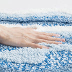 Beach Footprints Accent Bath Rug - 20"x31"