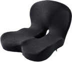 Ergonomic Seat Cushion: Memory Foam Comfort for Office & Car