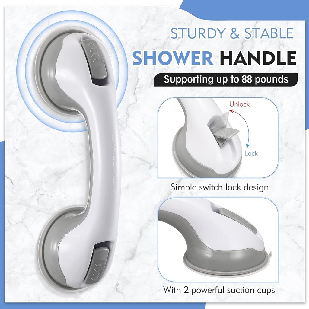 Durable Suction Bar | Enhanced Bathroom Stability
