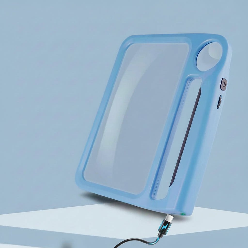 SEHKOMFORT – LED reading magnifier with 5x/10x zoom