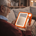 SEHKOMFORT – LED reading magnifier with 5x/10x zoom