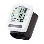 SEJOY Wrist Blood Pressure Monitor Automatic Digital Cuff Heart Rate BP Machine