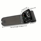 SEJOY Wrist Blood Pressure Monitor Automatic Digital Cuff Heart Rate BP Machine