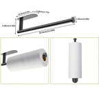 Self-Adhesive Under Cabinet Paper Towel Holder