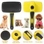 Self Cleaning Slicker Brush Pets