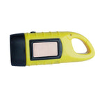 Hand-Crank Solar Powered Emergency Flashlight