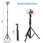 Selfie Stick Tripod Wireless Desktop Phone Tripod Stand