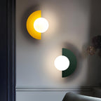 Minimalist Scandinavian Arc Sconce with Warm Glow