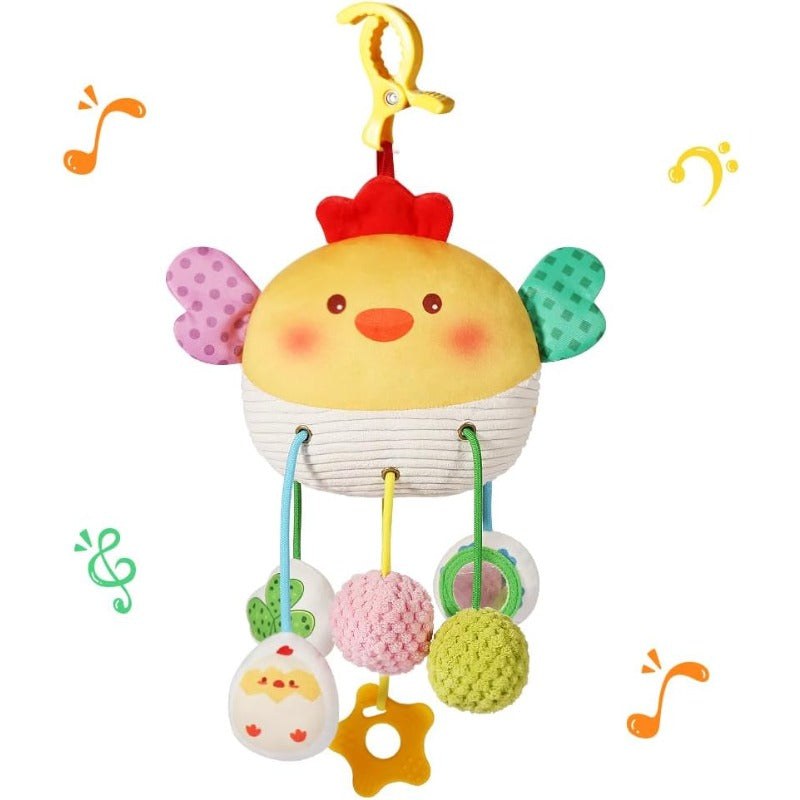 Sensory Baby Hanging Toy with Mirror