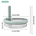 Set of 2 Replacement Lids with Straw for Stanley Cup and Hydro Jug 40 oz
