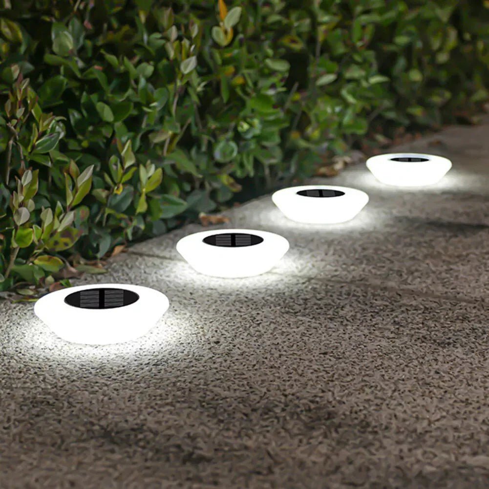 Solar-Powered Garden Ground Lights